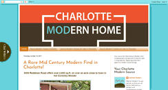 Desktop Screenshot of modernhomescharlotte.com